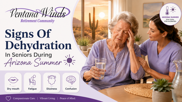 Signs Of Dehydration In Seniors During Arizona Summer