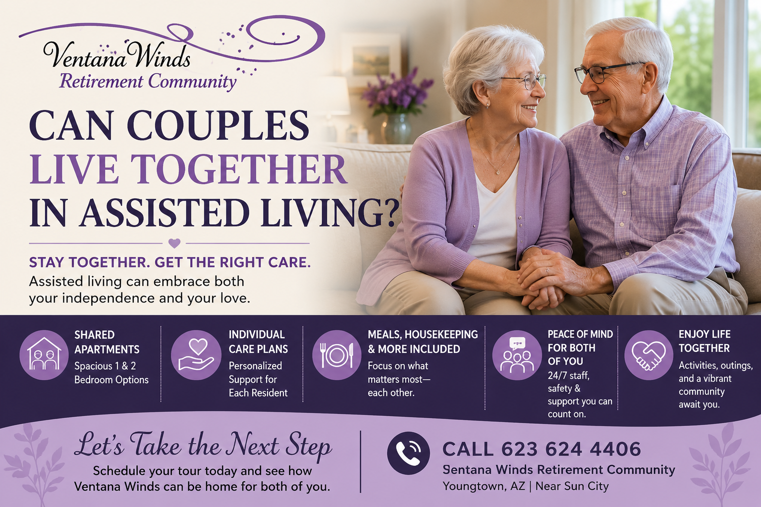 Can Couples Live Together In Assisted Living?